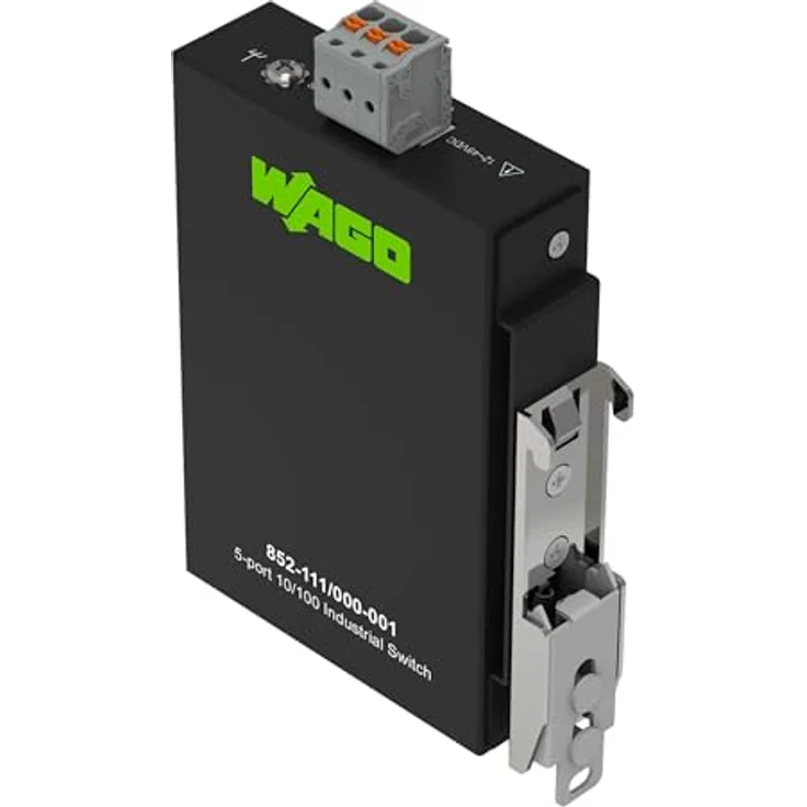 Wago Industrial-ECO-Switch (5 Ports), Netzwerk Switch, schwarz – Bild 6
