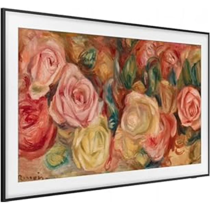 Samsung TV QLED Board The Frame 43LS03D, 108 cm, Smart, 4K Ultra HD, 100 Hz, Model 2024, Matte Display, Modern Frame Design, Samsung Art Store, Schwarz – Bild 3