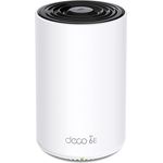 TP-Link Deco XE75 Wi-Fi 6E Mesh WLAN Set (1 Pack), AX5400 Tri-Band Router &Repeater (Reichweite bis zu 269m²,WPA3, ideal für große Häuse, kompatibel mit Amazon Alexa, 3X Gigabit Ports) weiß