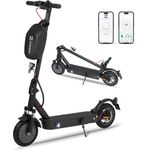 ZWHEEL E-Scooter 10 Zoll E9 Max E-roller mit Straßenzulassung, 500,00 W, 20,00 km/h, klappbar, 360Wh, max 40 km Reichweite, schwarz (mit Schutzblechen) - Preisvergleich
