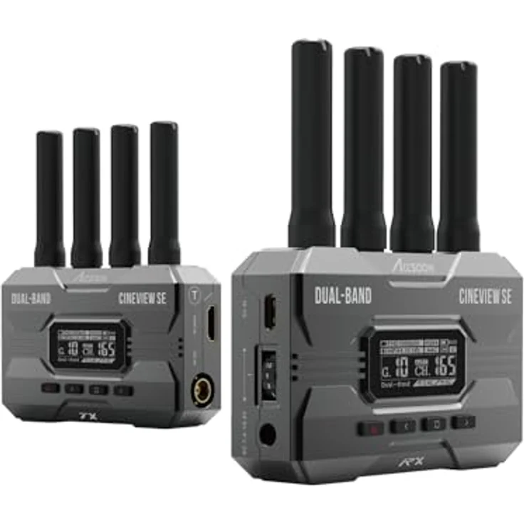 Accsoon CineView SE Wireless Empfänger Only SDI & HDMI Dualband-Technologie 2.4GHz 5GHz 1200ft/50ms FHD, Arbeiten Sie mit Accsoon HE, SE(Empfänger only) – Bild 2