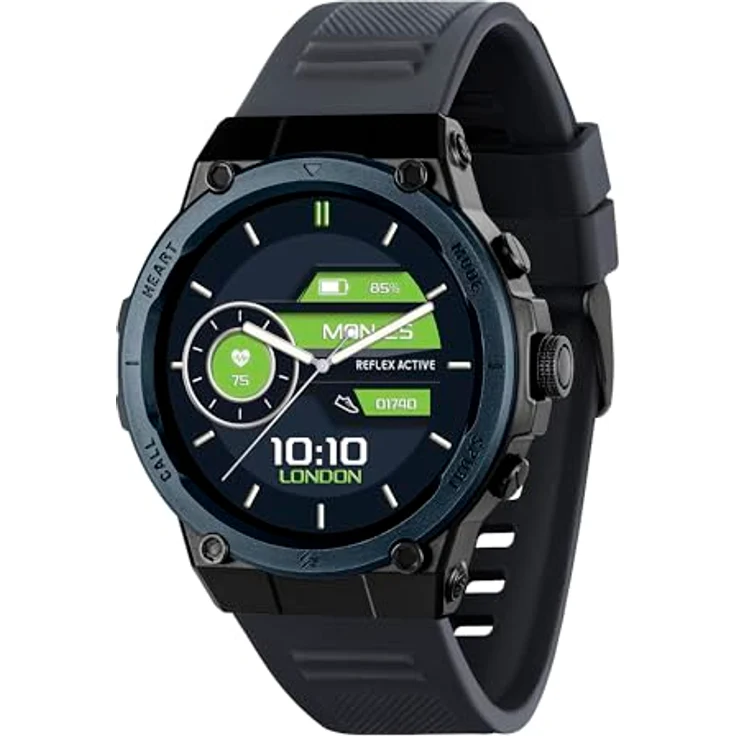 Reflex Active Smart Watch Series 39, Sportliche Smartwatch mit 1,39-Zoll Touchscreen, IP68-Wasserbeständigkeit und bis zu 10 Tagen Akkulaufzeit – Bild 1