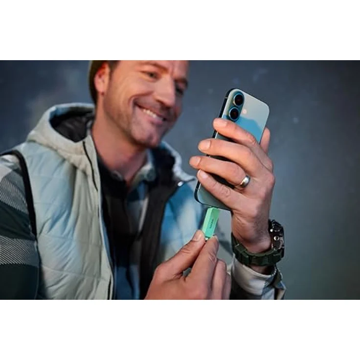 SanDisk Phone Drive USB-C, 1TB USB Stick in Seafoam Green mit automatischen Backups und 150 MB/s Übertragungs速度 – Bild 2