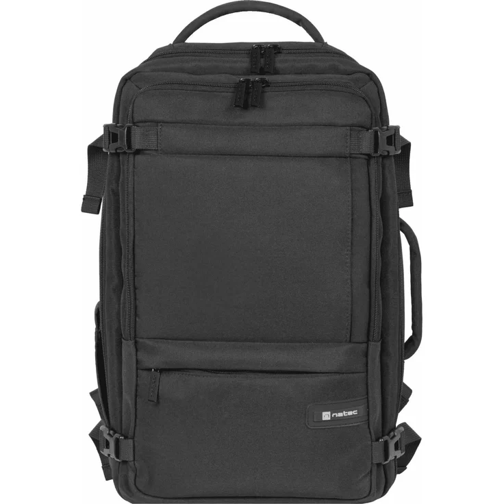 Genesis Camel Lite 156-inch 19L Laptop Backpack, Notebooktasche für Laptops bis 15,6 Zoll, strapazierfähiges Polyester, Schwarz