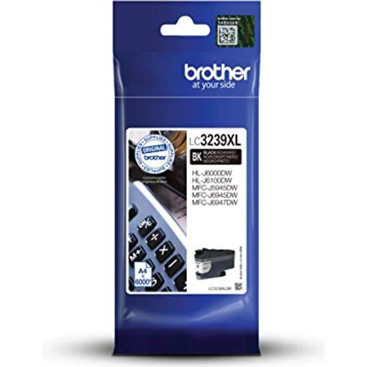 Brother Original Tintenpatrone LC-3239XLBK Schwarz (für Brother HL-J6000DW, HL-J6100DW, MFC-J5945DW, MFC-J6945DW, MFC-J6947DW) ca. 6000 Seiten nach ISO Standard 24711 – Bild 2