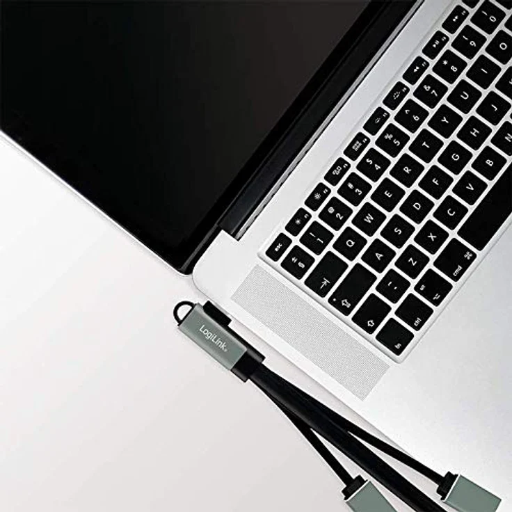 LogiLink UA0361 - USB-C™ (USB 3.1 Gen1 bis 5Gbps) Hub mit 90° gewinkeltem Stecker auf 2X USB 2.0 (Typ A Buchse) + 1x USB 3.0 (Typ A Buchse) - Preisvergleich – Bild 3