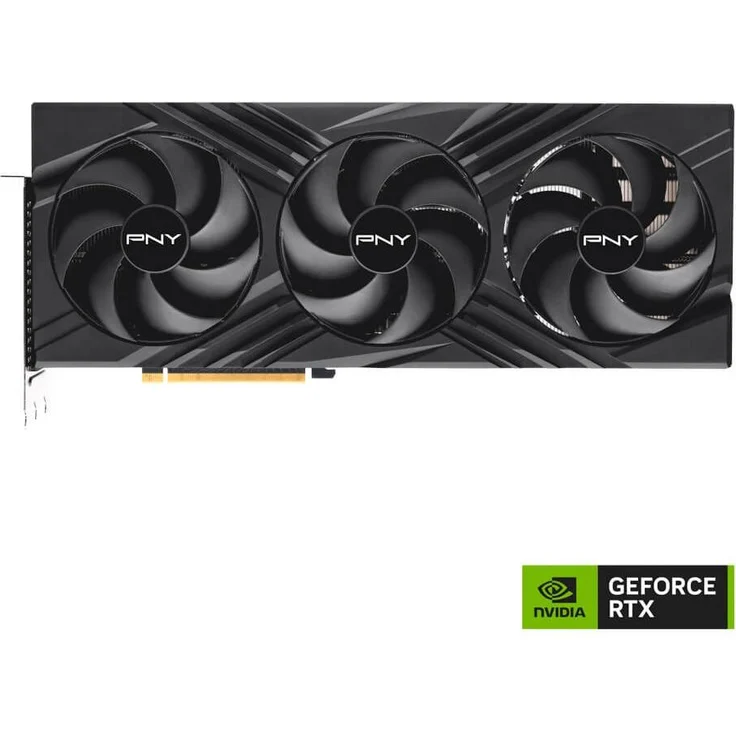 PNY GeForce RTX 4080 Verto Triple Fan Edition, 16 GB GDDR6X Grafikkarte mit NVIDIA Ada Lovelace Architektur und Raytracing