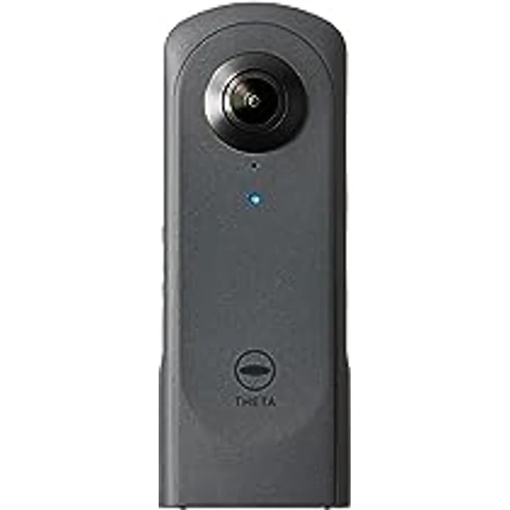 Ricoh Theta X 2023, 360° Camcorder mit 5.7K Videoauflösung, 48 MP, 2,25 Zoll Touchscreen und 46 GB Speicher, Schwarz – Bild 2