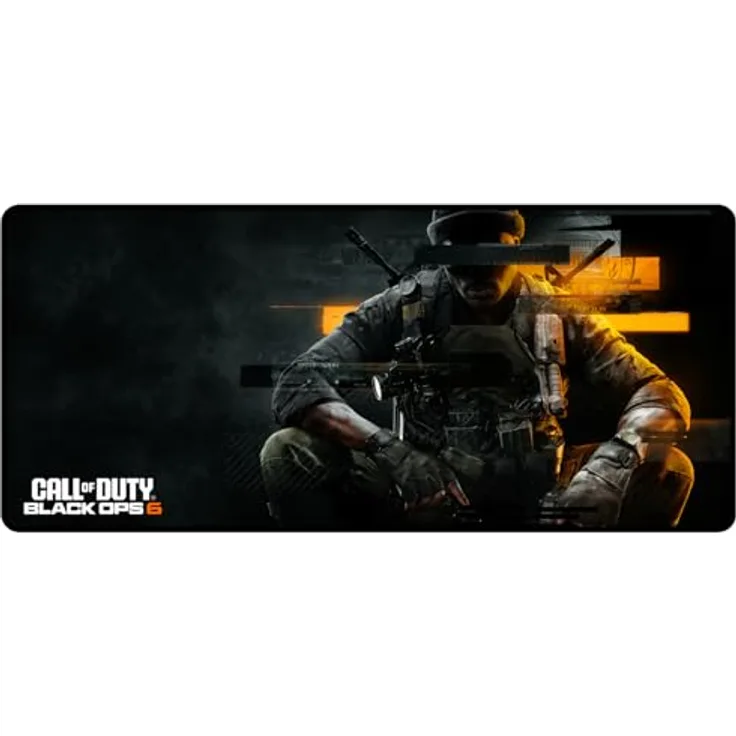 DPI Merchandising Call of Duty: Black Ops 6 Mousemat "Keyart", 80 x 35 cm, rutschfeste Gummirückseite, 100 % Polyester