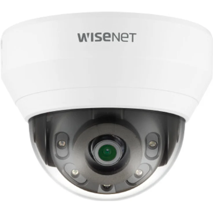 Hanwha Techwin Hanwha QNV-7012R IP-Sicherheitskamera Outdoor 4MP Tag&Nacht Audio LAN MJPEG H.264 H.265 Gleichstrom 12V/PoE Klasse 3 - Zimmerdecke - Weiß – Bild 1