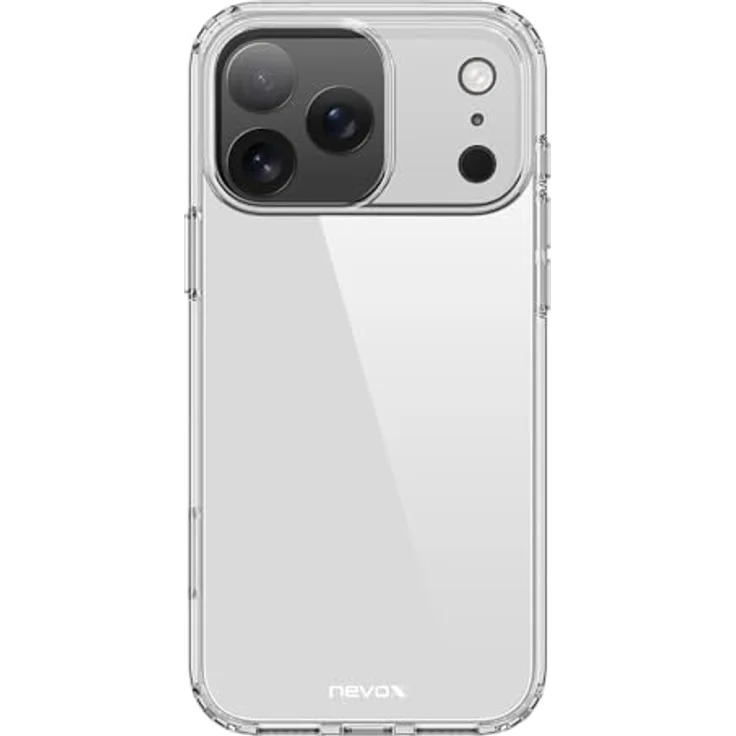 Nevox StyleShell Flex für Apple iPhone 17 Pro Max (6,9 Zoll) – Transparente TPU Handyhülle, Ultra Slim 0,7 mm, Kristallklar, 360° Kratzschutz, Passgenau mit Kameraschutz – Bild 4