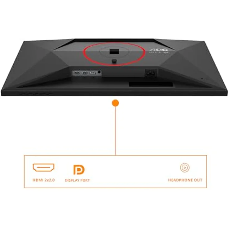 AOC 27G4ZR 27 Zoll Full-HD Gaming Monitor, 0,3 ms Reaktionszeit, 260 Hz, HDR10, Fast-IPS-Panel – Bild 4