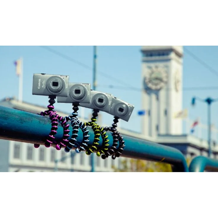 Joby Gorillapod Klemmstativ (für Kameras bis 275g) schwarz-blau - Preisvergleich – Bild 6