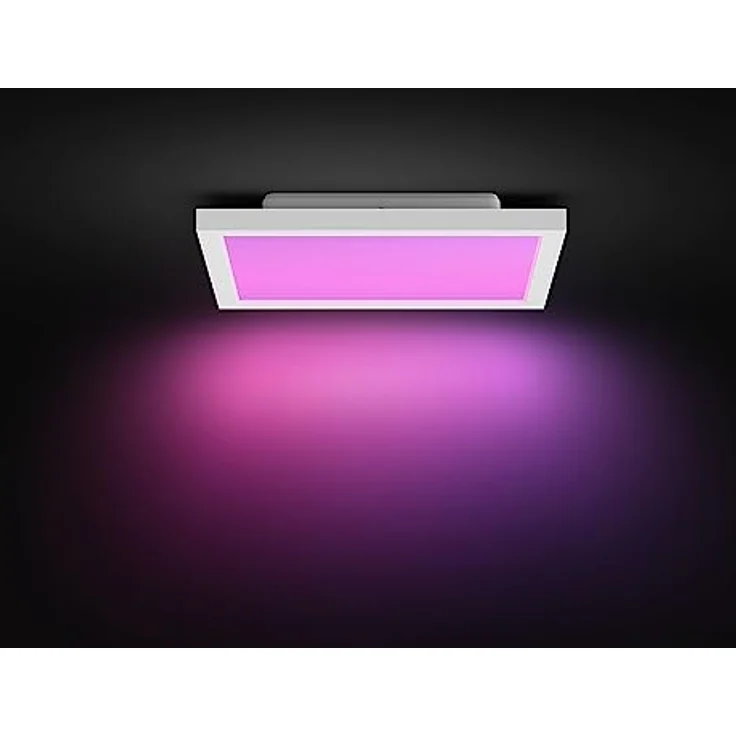 Philips Hue White & Color Ambiance Surimu Panel, 30x30 cm, dimmbar, bis zu 16 Mio. Farben, steuerbar via App, kompatibel mit Amazon Alexa (Echo, Echo Dot) – Bild 2