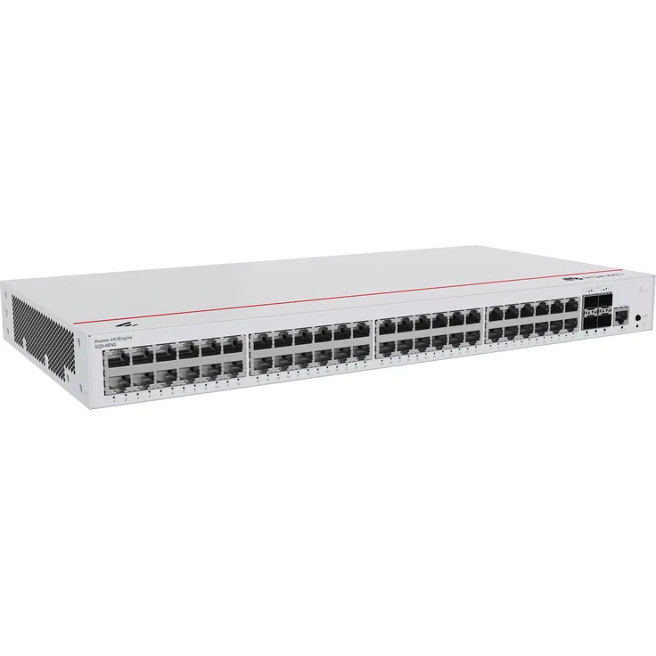 Huawei S220 (48 Ports), Netzwerk Switch, Grau, L3 Managing Switch, PoE+ Unterstützung, 104 GBit/s Switchkapazität