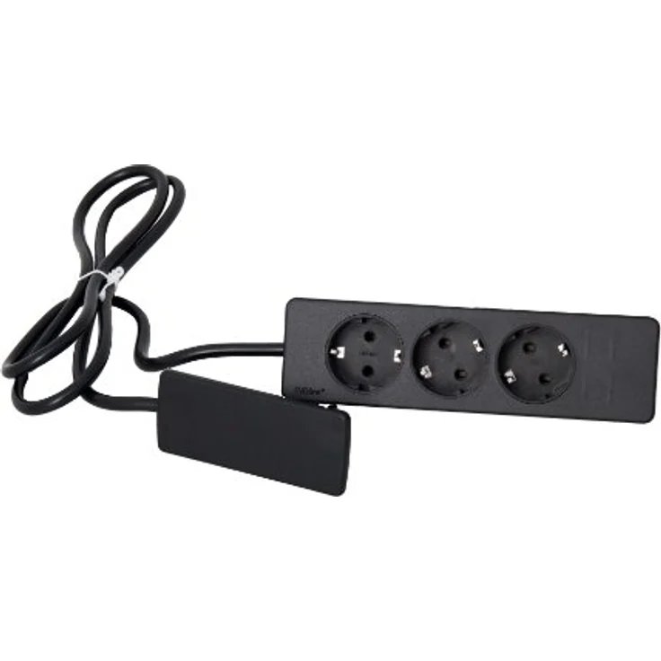 Schulte 151000156100 Evoline Plug Schukostecker schwarz – Bild 2