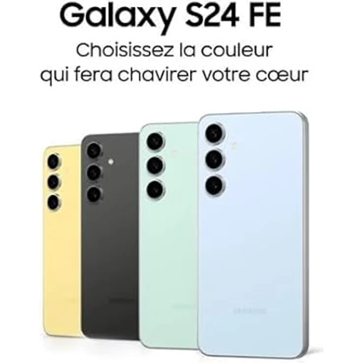 Samsung Galaxy S24 FE DS 5G 128GB graphite, Smartphone mit 17 cm (6.7") Display und 50 MP Triple-Kamera – Bild 7