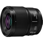 Panasonic Lumix S-E100: 100 mm F2.8 Makroobjektiv, Vollformat-Kameraobjektiv, kompaktes & leichtes Design, 298 g, Zweiphasen-Linearmotor, 1:1 Vergrößerung, ideal für Video,Schwarz