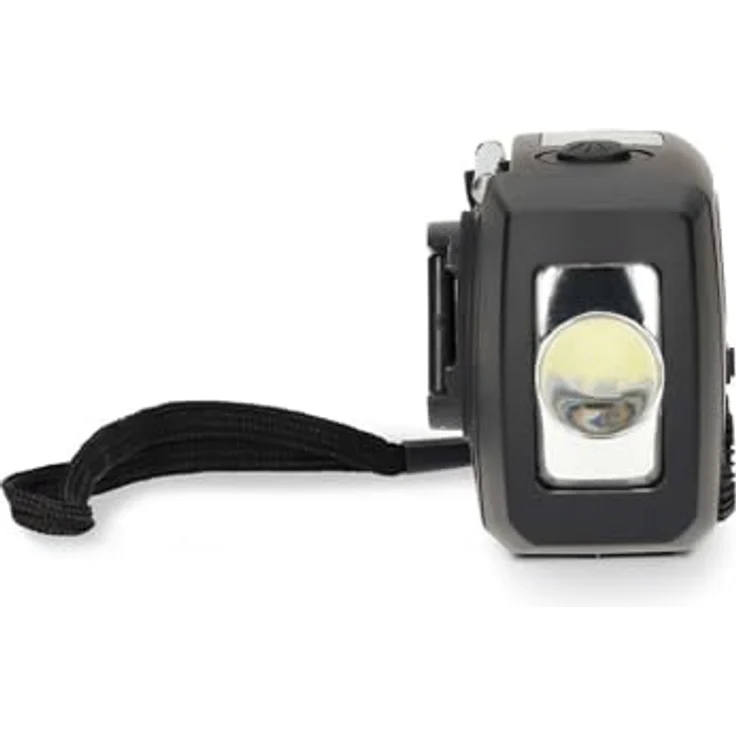 Nedis Notfallradio AM/FM, tragbares Akku-Radio mit Powerbank-Funktion, Handkurbel und Solarpanel – Bild 3