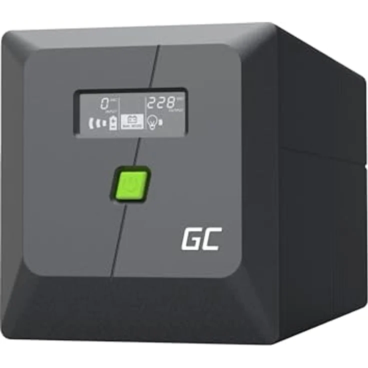GreenCell GREEN CELL UPS POWERPROOF 700W/1000VA, Line-Interactive USV mit 4 AC-Ausgängen und reinem Sinus, ideal für empfindliche Geräte – Bild 1