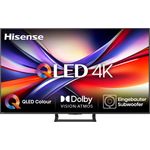 Hisense 75A7Q, 75 Zoll QLED Fernseher mit Dolby Atmos, Dolby Vision, Ultra HD und GameModePlus, Schwarz