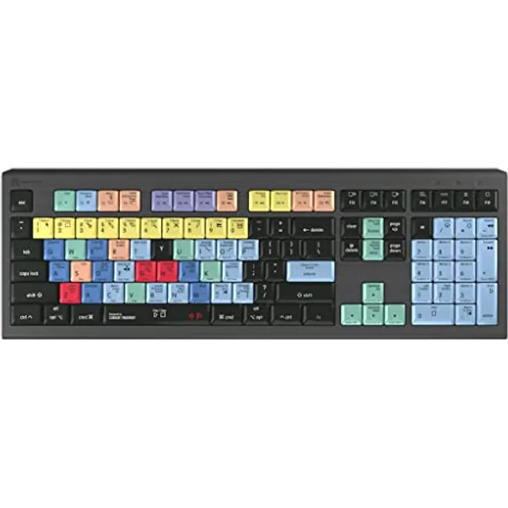 LogicKeyboard Cubase/Nuendo Astra 2 DE (Mac)