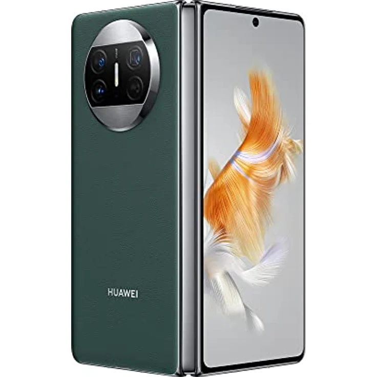 HUAWEI Mate X3, schlankes, leichtes, klappbares Quad-Curve Design, 12GB + 512GB, Robustes Kunlun Glass, Ultra Vision XMAGE-Kamera, dunkelgrün – Bild 1
