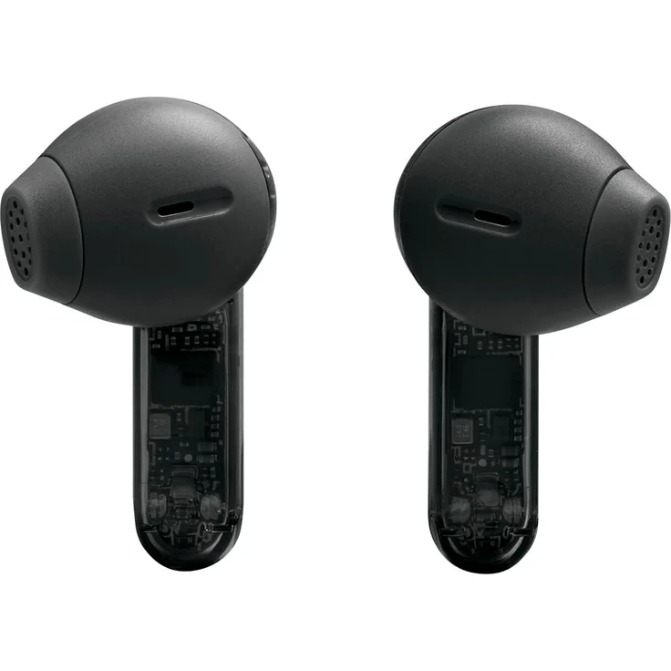JBL Tune Flex Ghost 2, Kabellose In-Ear Kopfhörer mit adaptiver Geräuschunterdrückung, 48 Std. Spielzeit, IP54 Schutz – Ghost Black