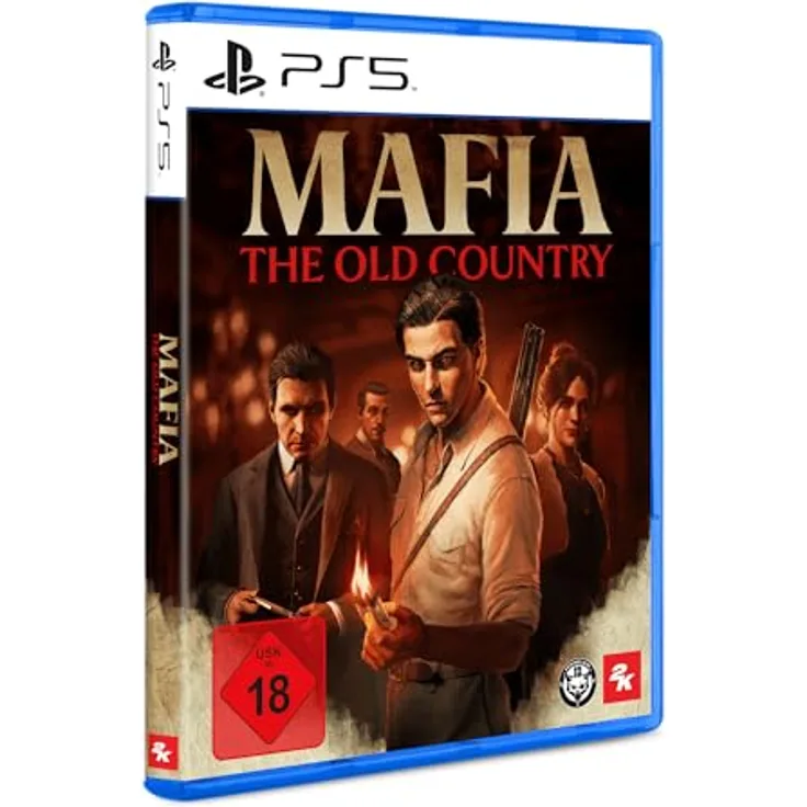 2K Mafia: The Old Country - Standard Edition für PlayStation 5, inklusive Soldato-Paket mit Outfit, Waffe und Talisman