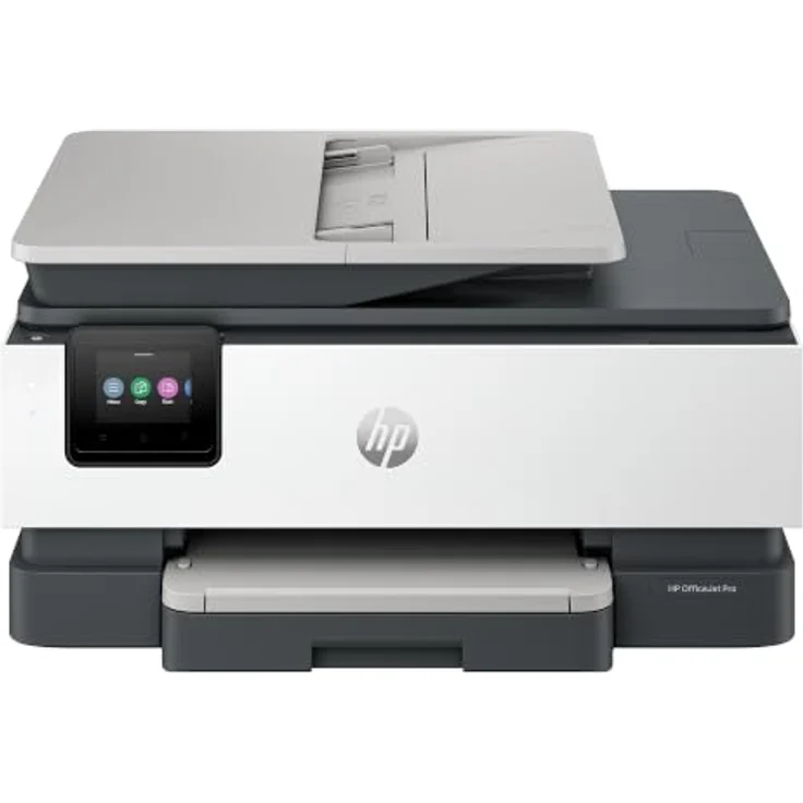 HP OfficeJet Pro 8122 All-in-One 3 in 1 Tintenstrahl-Multifunktionsdrucker, grau, Duplex-Druck, farbiger Touchscreen, HP Instant Ink-fähig – Bild 13