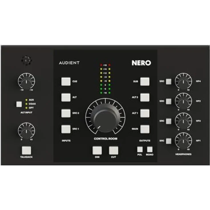 Audient NERO Monitor Contoller, MIDI Controller, Transparent – Bild 2
