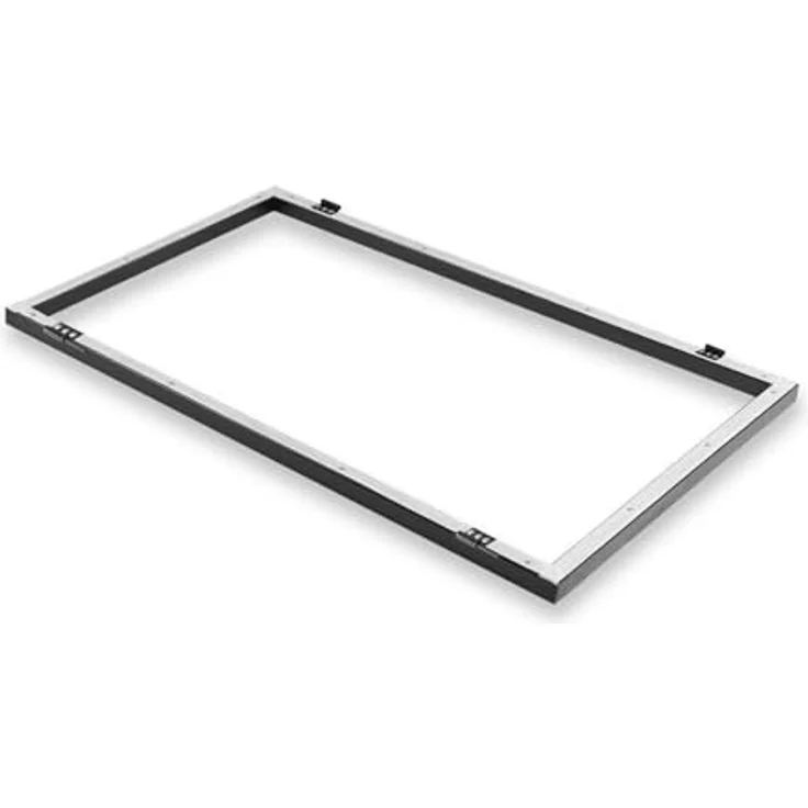Vonyx DB2B Faltbare DJ Leinwand 120 x 70 Schwarz (4 Panels) – Bild 4