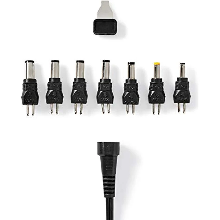 Nedis Universal Power Supply (36 W), Notebook Netzteil mit 7 Wechselsteckern, Schwarz – Bild 3