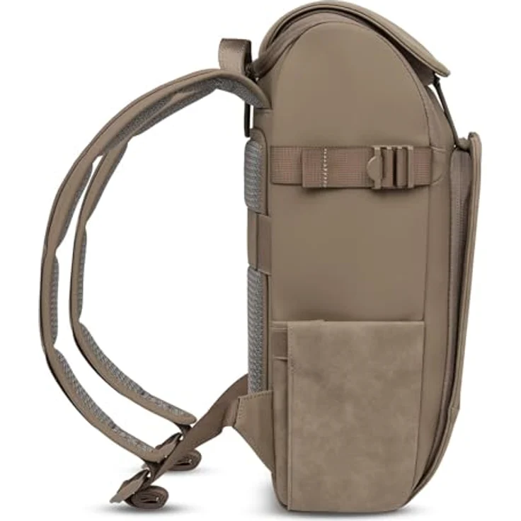 Kapten & Son Bali Medium Backpack, Laptoprucksack mit gepolstertem Laptopfach für Geräte bis 24,5 x 30 cm, wasserabweisend, 18L, Walnut braun – Bild 4