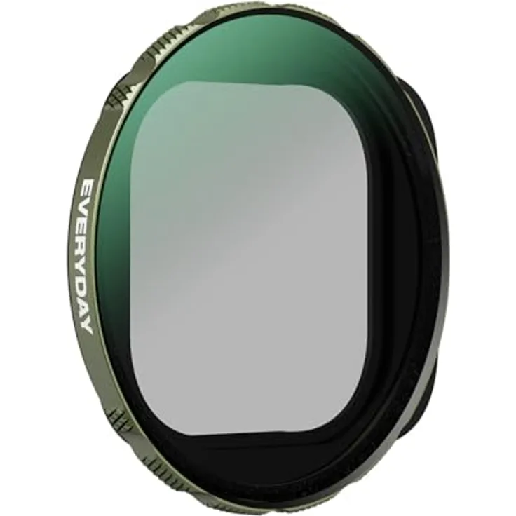 PolarPro LiteChaser iPhone 16 ShortStache Everyday Filter, kompatibel mit LiteChaser 16 und 15 Gehäusen, Chroma-Glas für außergewöhnliche Farbgenauigkeit