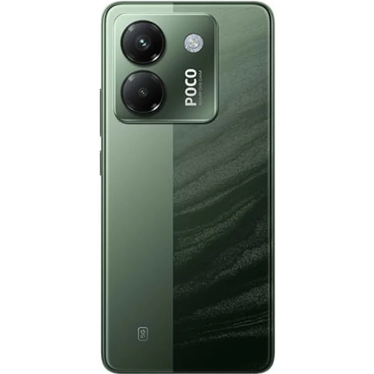 Xiaomi Poco M7 Pro 5G Smartphone, 8 + 256 GB, Grün, 50-MP-Hauptkamera mit OIS, 5110-mAh-Akku (Typen) mit 45 W HyperCarge, IP64, KI-Funktionen – Bild 1