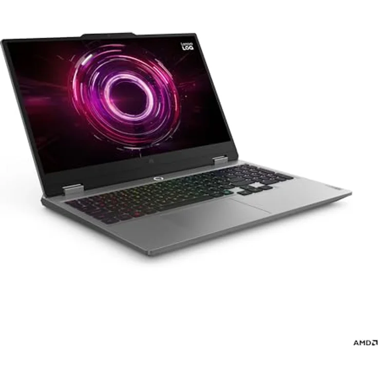 Lenovo LOQ 3 83JG000SGE, 15" FHD Notebook mit Ryzen 7 260, 16GB RAM, 1TB SSD, RTX 5060, Windows 11 Home, Grau – Bild 4