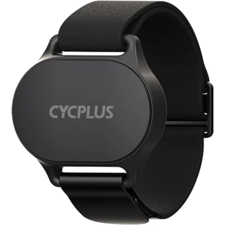 Cycplus H1 Heart Rate Monitor Armband, präzise Herzfrequenzmessung mit ±1 BPM Genauigkeit, IP67, Bluetooth & ANT+ Kompatibilität, PRO STRAP für sicheren Sitz