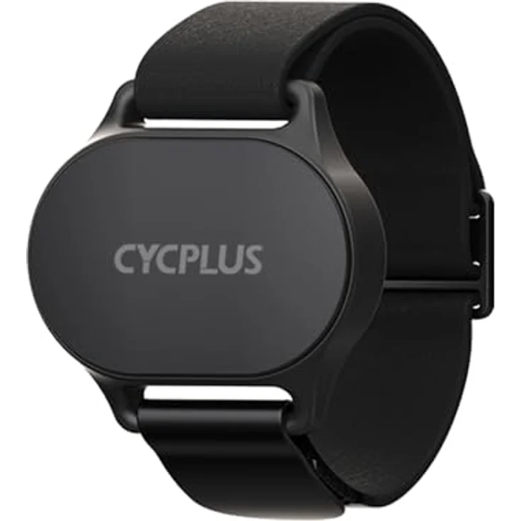 Cycplus H1 Heart Rate Monitor Armband, präzise Herzfrequenzmessung mit ±1 BPM Genauigkeit, IP67, Bluetooth & ANT+ Kompatibilität, PRO STRAP für sicheren Sitz – Bild 1