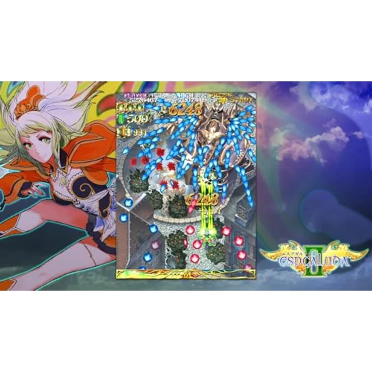 Clear River Games Espgaluda II Nintendo Switch, Arcade-Modus, verschiedene Charaktere, vertikaler Bildschirmmodus – Bild 5