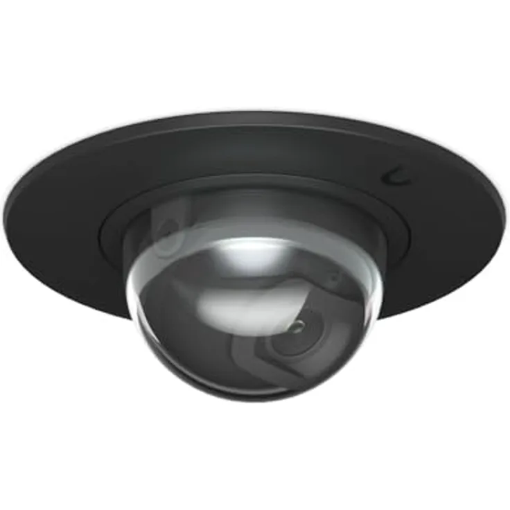 Ubiquiti W128986567 Dome-Kamera-Montagezubehör für Einbaustrahler, Schwarz, für Einbaumontage in Wand oder Decke