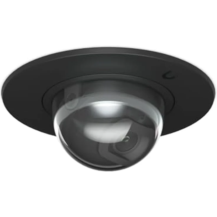 Ubiquiti W128986567 Dome-Kamera-Montagezubehör für Einbaustrahler, Schwarz, für Einbaumontage in Wand oder Decke
