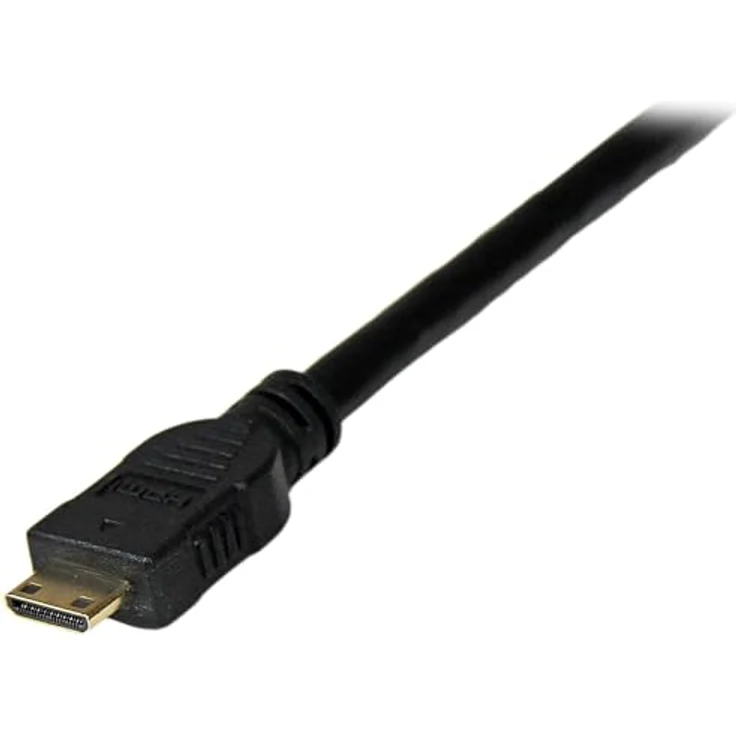StarTech.com Mini HDMI auf DVI Kabel - St/St - Videokabel - HDMI / DVI - 30 AWG - Mini-HDMI, 19-polig (M) - DVI-D (M) - 2,0m - abgeschirmt - Schwarz (HDCDVIMM2M) – Bild 5