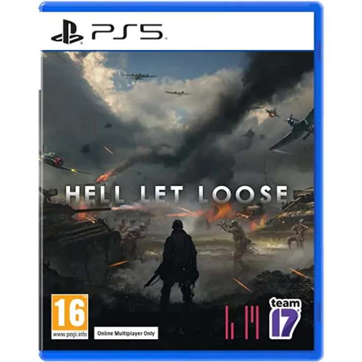 Fireshine Games Hell Let Loose (PS5), Epic 50 vs 50 multiplayer battles, 9 maps, 14 unique roles