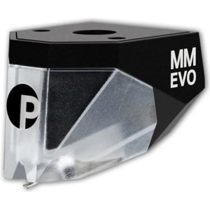 Pro-Ject Debut EVO 2 Plattenspieler, Hochglanz-Schwarz, Riemenantrieb, 33/45 U/min, 8,6" Carbon-Tonarm, höhenverstellbare Füße – Bild 4