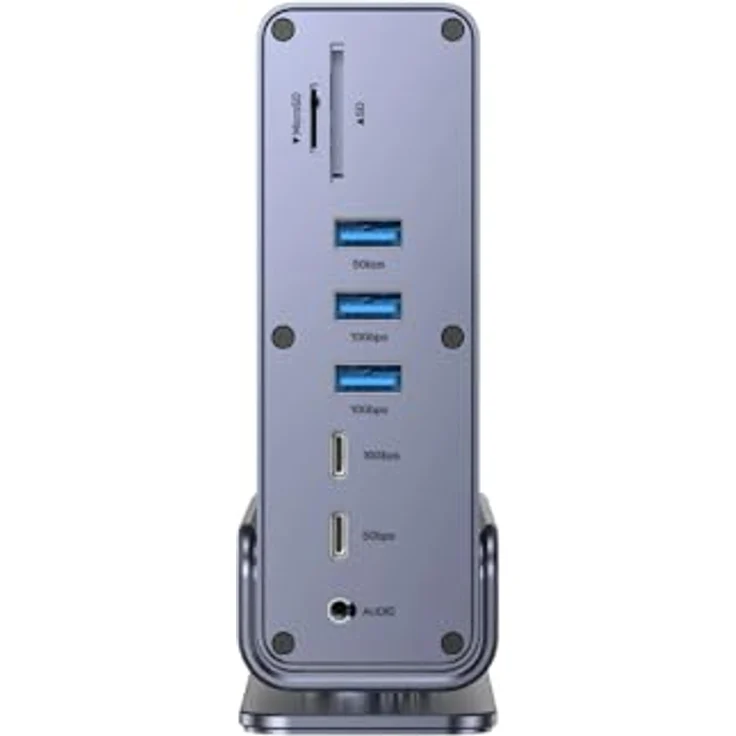 Unitek Docking Station USB-C mit 2 x HDMI, DisplayPort und 1GbE Ethernet – Bild 17