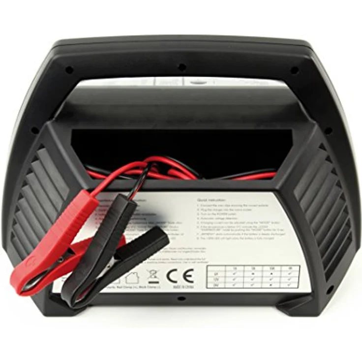 ANSMANN Autobatterie Ladegerät ALCT 6-24-10 - Vollautomatisches Batterieladegerät für Autobatterien & Bleiakkus mit 6V, 12V & 24V - 10A - Erhaltungsladegerät ideal für PKW, Motorrad, Boot etc. – Bild 6