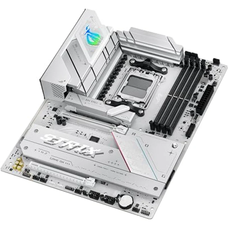 ASUS ROG Strix B850-A Gaming WiFi Mainboard Sockel AMD AM5 (AMD B850, ATX, DDR5 Speicher, PCIe 5.0, WiFi 7, 3X PCIe 4.0 M.2, Aura Sync) – Bild 5