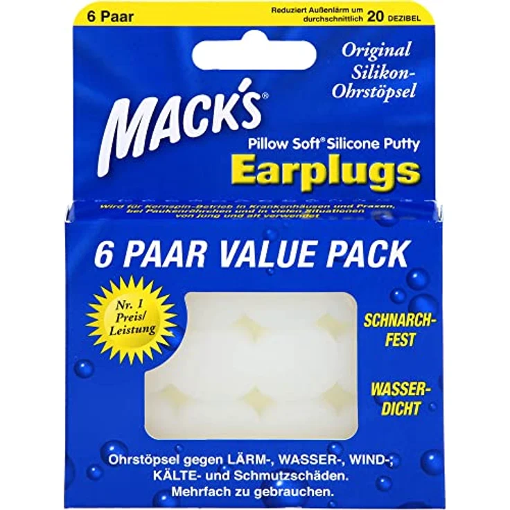 Macks Earpluggs – Bild 2