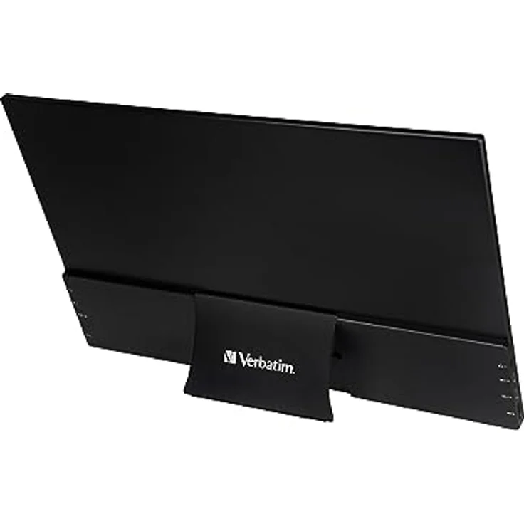 Verbatim Portable Touchscreen Monitor 4K, mobiler 15,6" Bildschirm, tragbarer HRD Screen für Laptop, Tablet, Smartphone, PS5 oder Nintendo Switch mit USB-C- und HDMI-Anschluss, schwarz – Bild 3